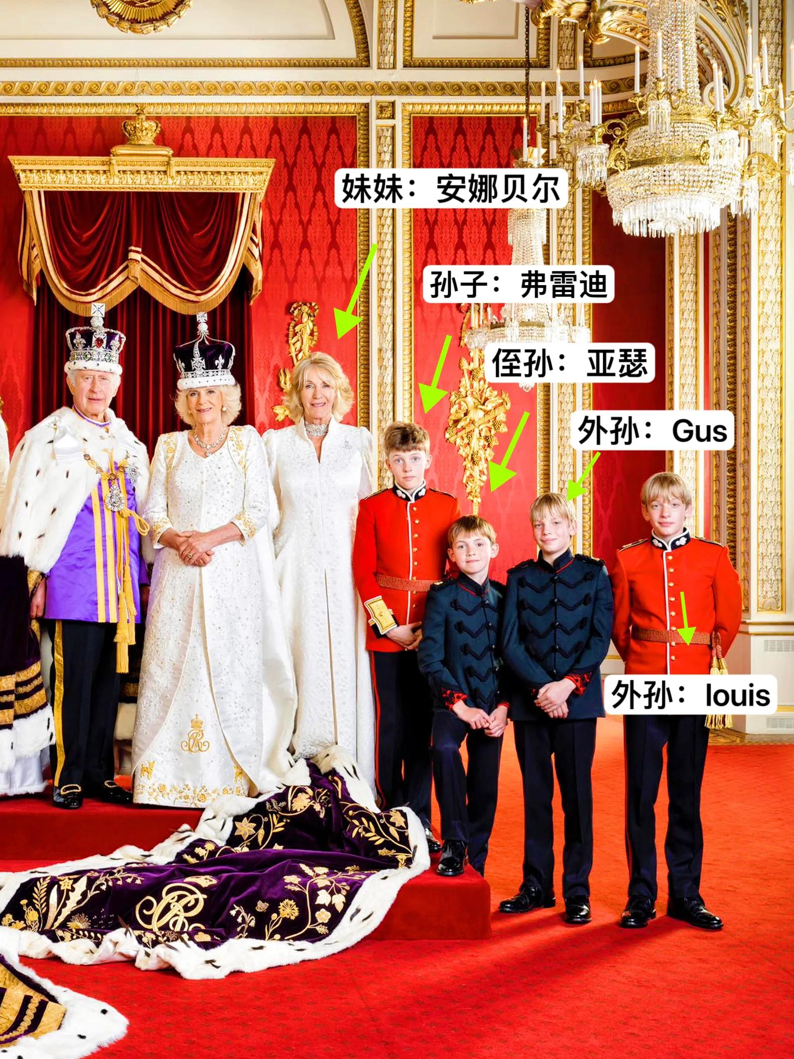 英国王后卡米拉与孙子,英国王室卡米拉安妮公主