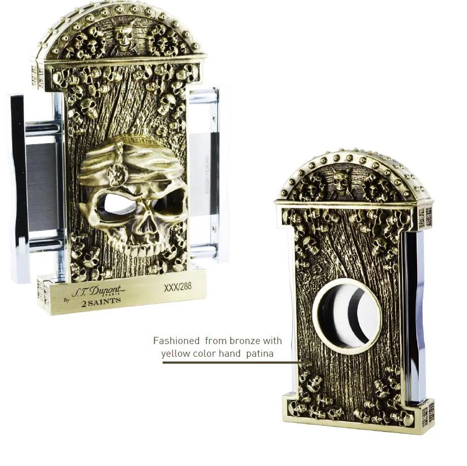 2017年海盗骷髅打火机都彭高定系列设计灵感来源头骨：生死之兆？