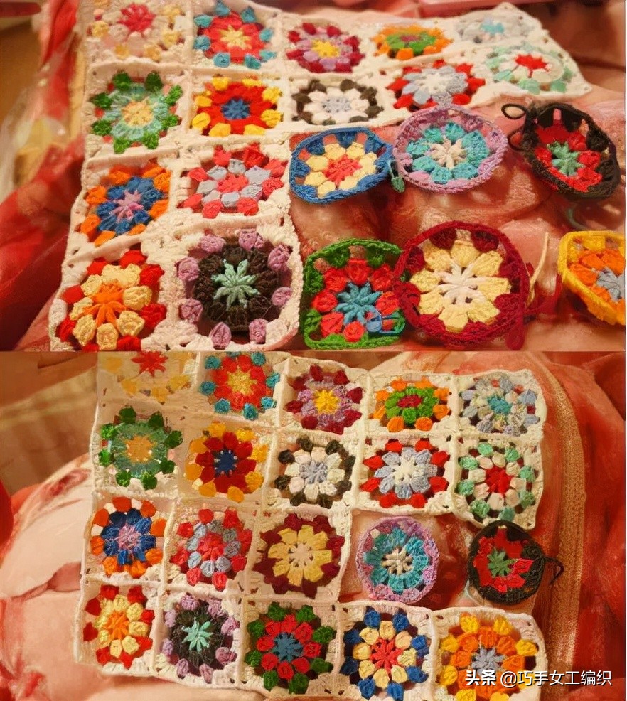 怎样弄毛线,各种颜色毛线地板袜编织教程