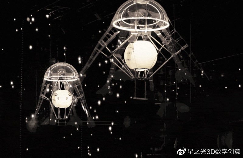 水母节灯光,水母灯动态