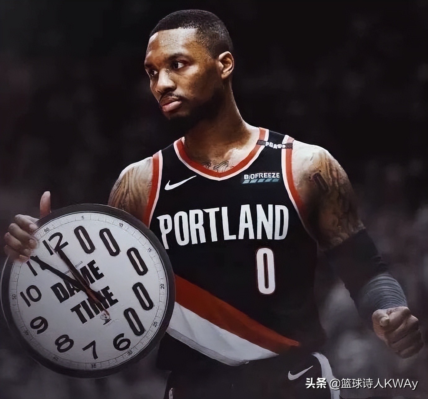 利拉德6年5000万合同,利拉德职业生涯一共几次50佳