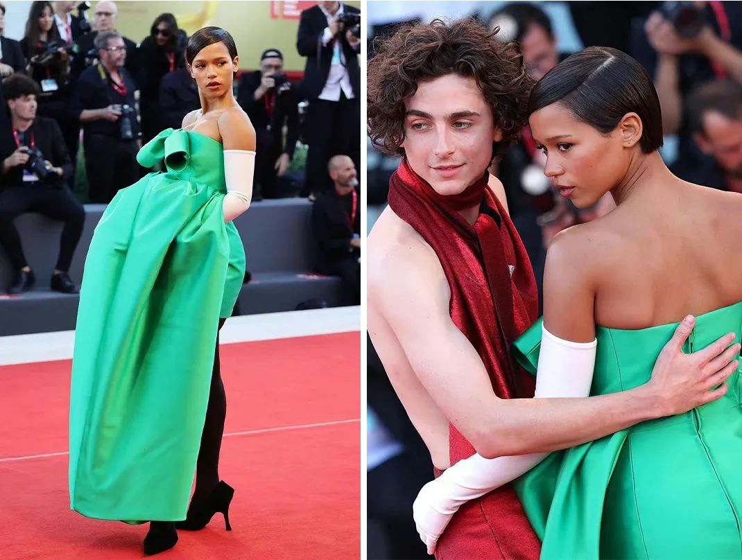 威尼斯红毯抓马多：甜茶穿红色露背装吸睛，凯特大魔王气场强…