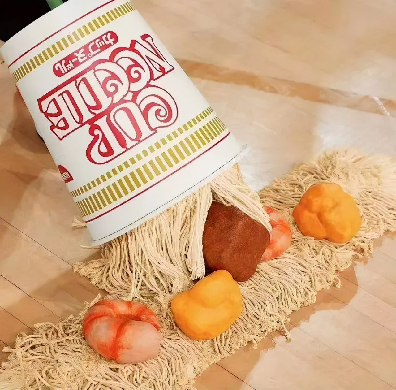 日清泡面道具,日清泡面