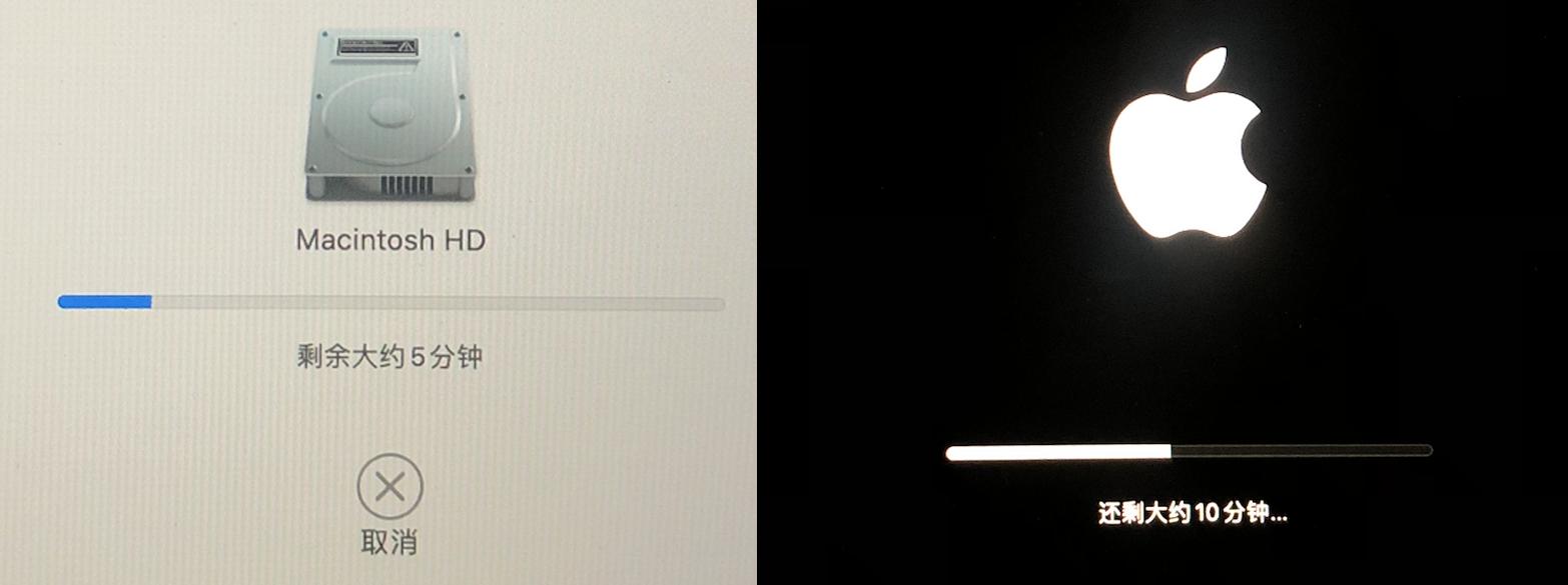 mac如何抹掉并重装系统,Mac系统如何安装系统降级包