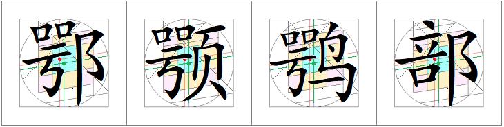 汉字书写的重心,汉字的重心是什么