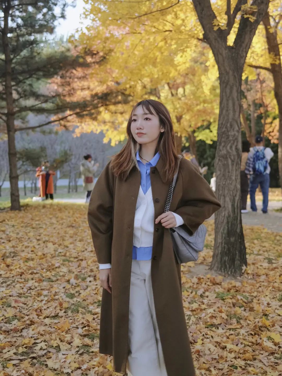 这件大衣，穿很多年都不会过时，时髦不费力，复古又优雅