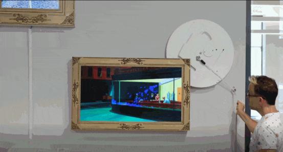 你知道经典画作可以怎么玩嘛？带你了解机械智能艺术画框