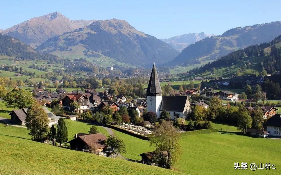 瑞士超清壁纸1080p,瑞士阿尔卑斯山雪山风景壁纸