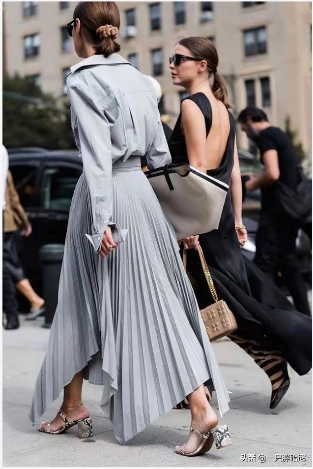 40岁女士气质高端穿搭冬裙,中年气质女裙高级感