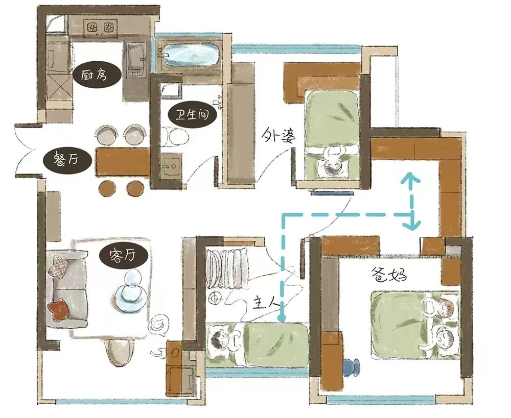 好看的房子里面家具,好看的房子还有一些细节