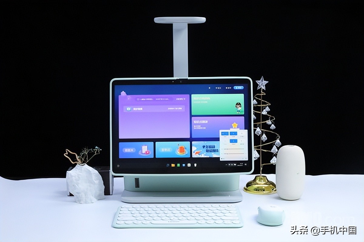 联想天骄一体学习机,联想天骄学习电脑一体机外观篇