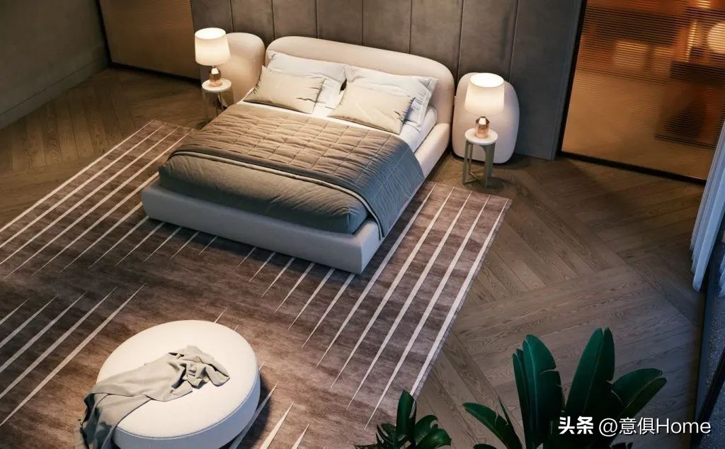 软包床最流行一款,比较温馨的软包床