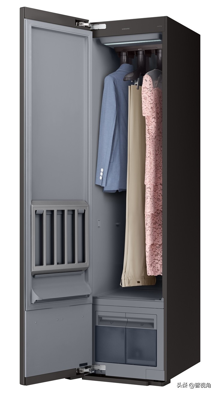 三星衣物护理机烘干,三星智能衣物消毒烘干机