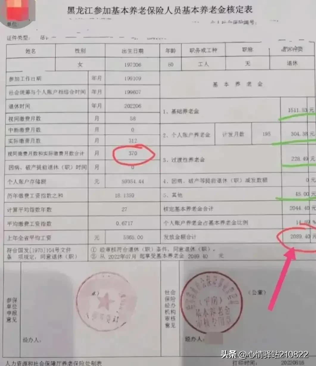 2022年黑龙江退休工资什么时候发,2022年黑龙江养老退休涨工资多少