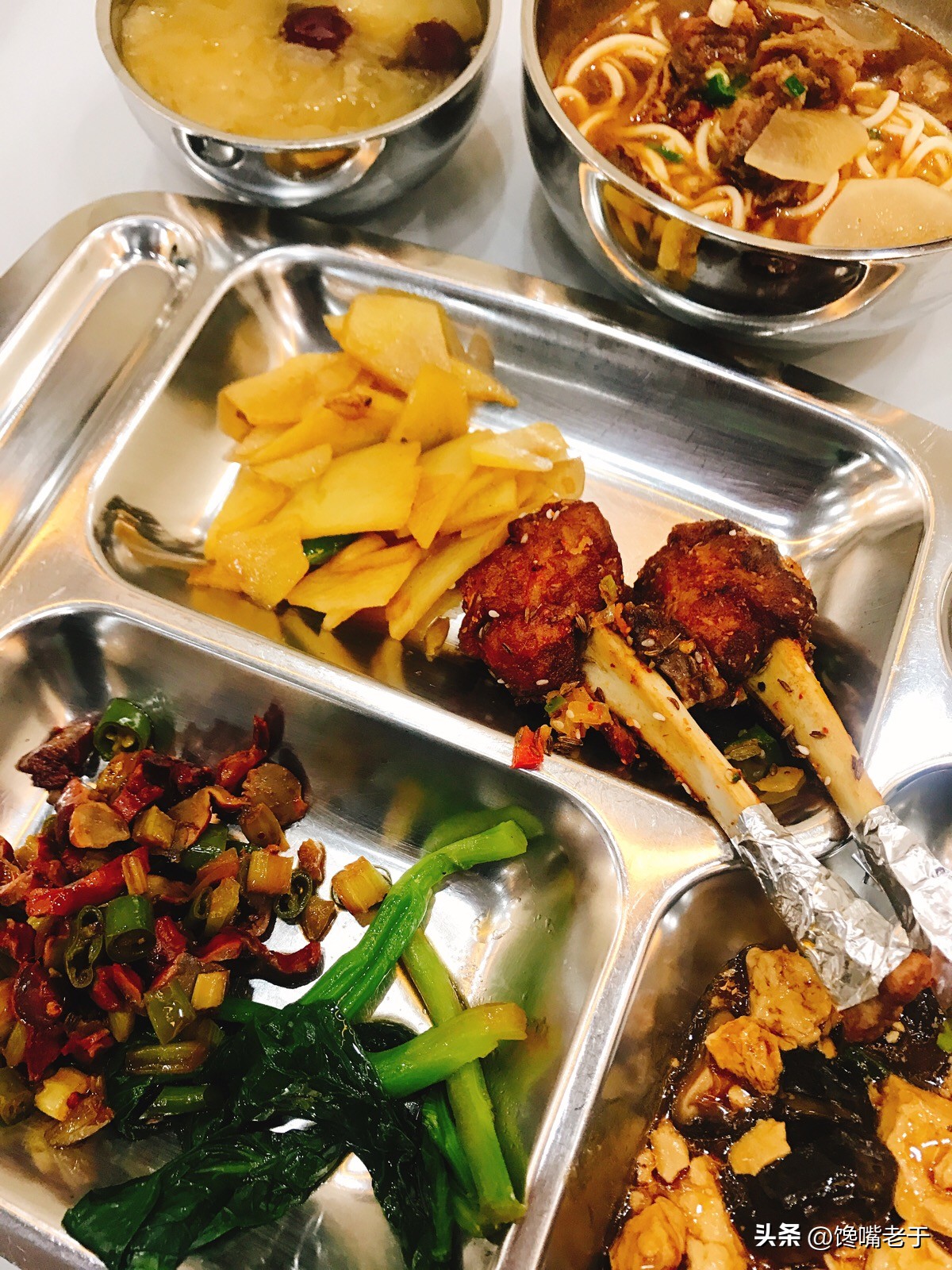 江苏一女子月薪3000晒出食堂伙食,女子月薪2600不辞职