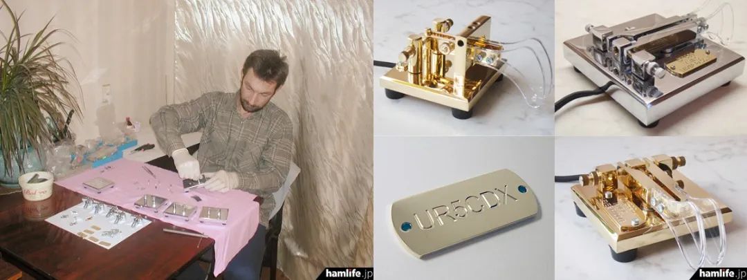 乌克兰知名莫尔斯电键工匠Yury（UR5CDX）在俄乌冲突下重启销售