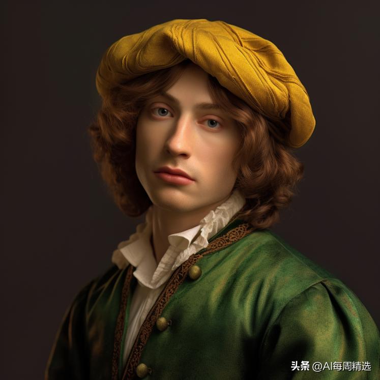 数字油画玩偶,现实主义肖像油画