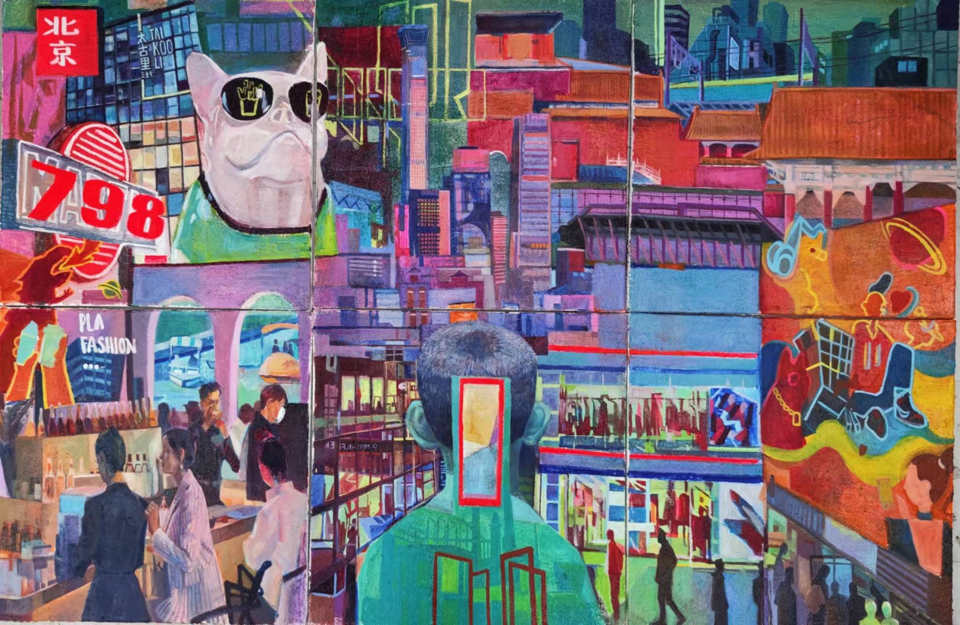 书画展主题喜迎二十大筑梦向未来,与梦想对话中国当代艺术作品展