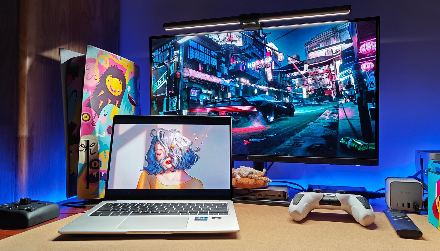 如何轻松实现追剧+游戏需求？元创师,icustom4K智慧显示器H28