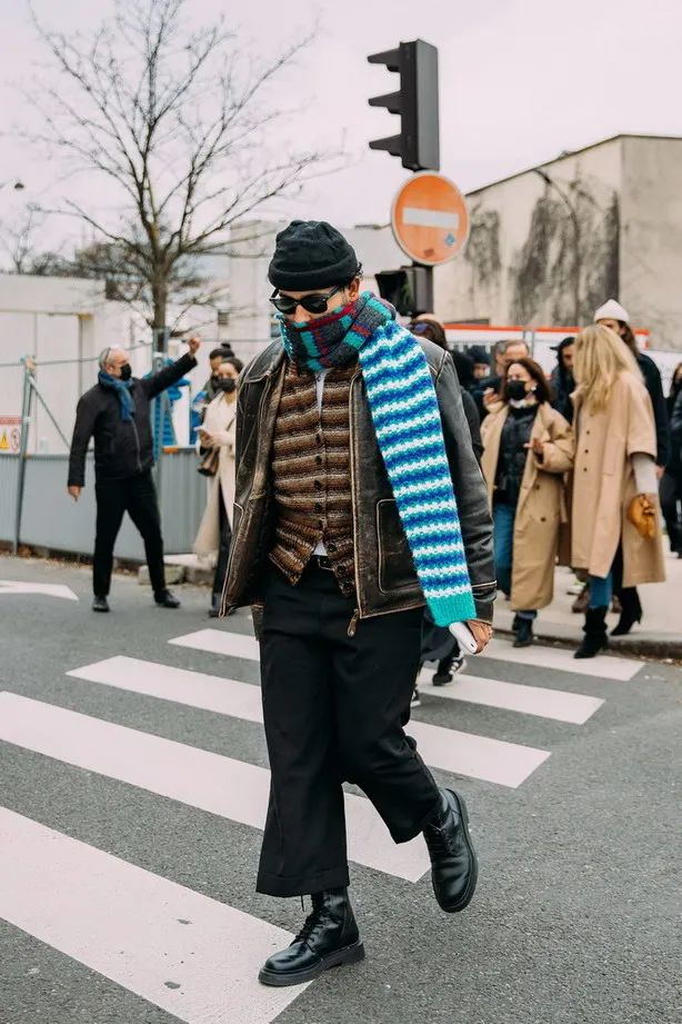 lisaceline巴黎时装周男装,2022巴黎时装周男装冬装爱马仕