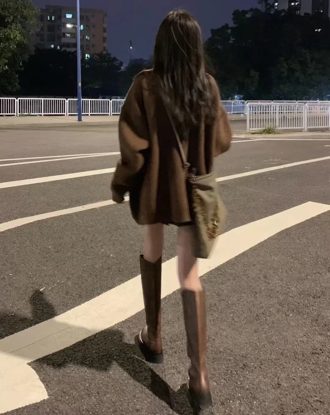 显瘦百搭又好看长筒宽靴,长筒高筒靴显瘦质感好显高