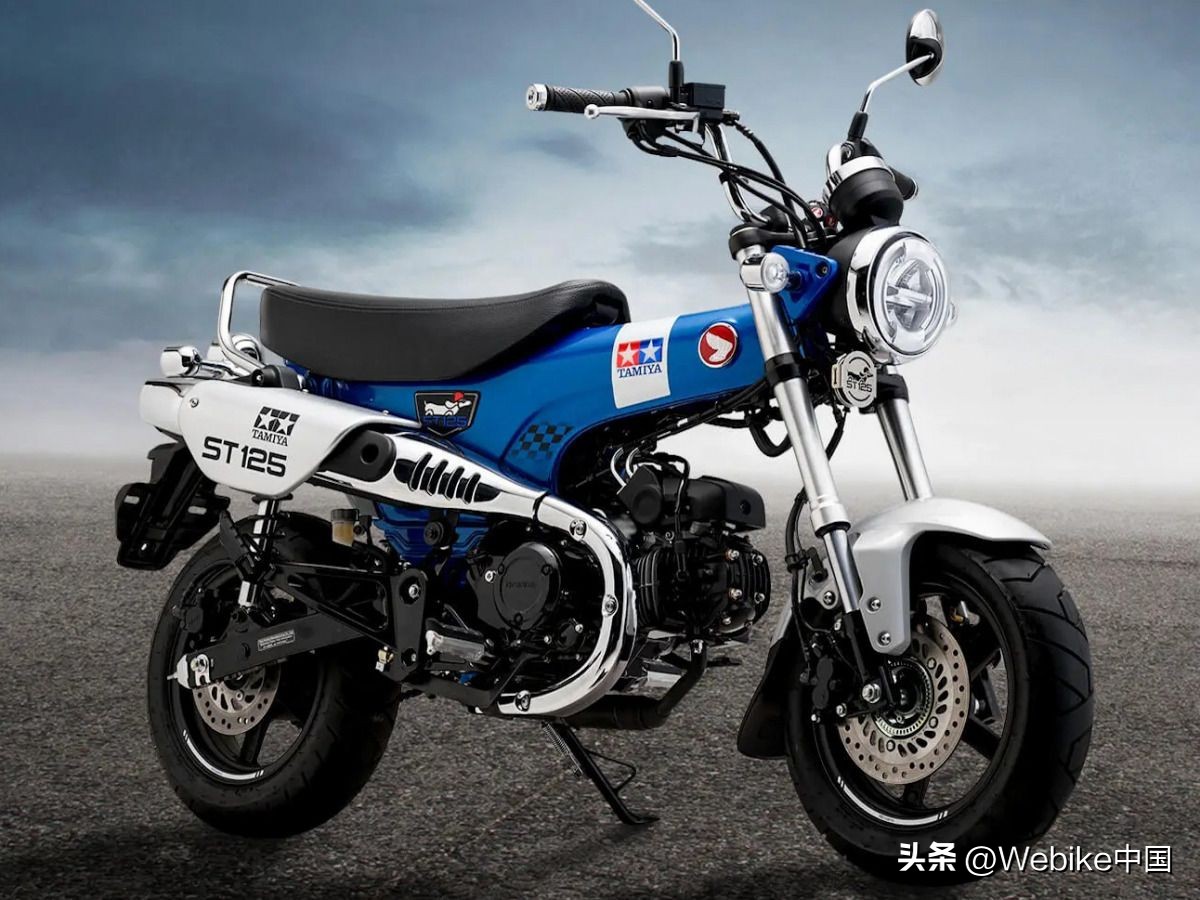 模型制造商TAMIYA田宫推出了一款真正的摩托车！DAX125田宫限量版