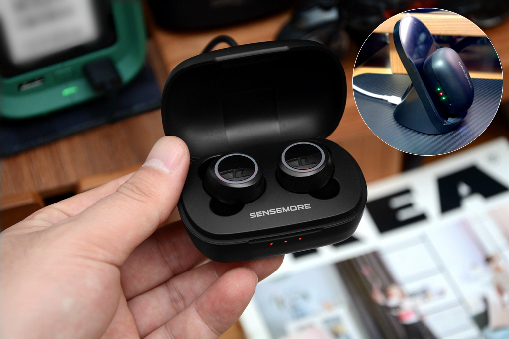 Qi无线充电、主动降噪，创新SensemoreAir真无线蓝牙耳机体验