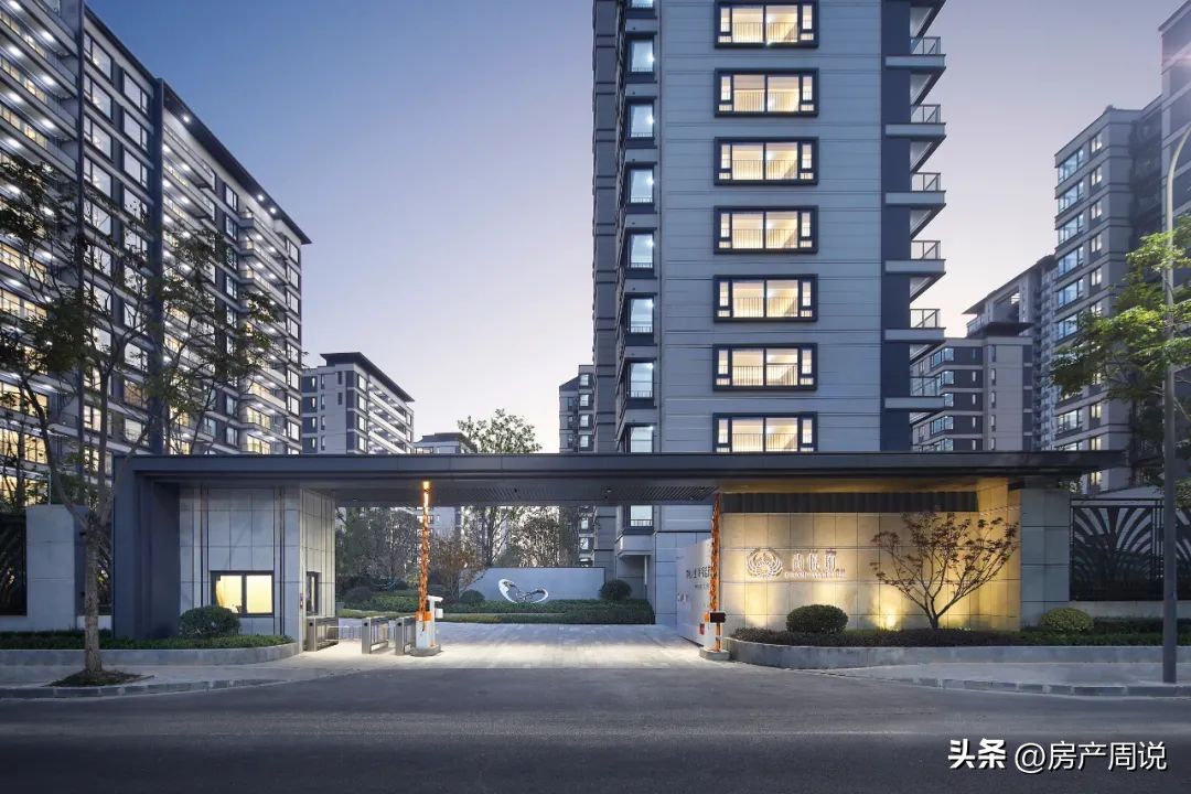 高档小区大门入口图片欣赏,高档小区大门入口门楼图