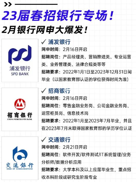 2024银行秋招不限专业吗,银行校园招聘2023专业