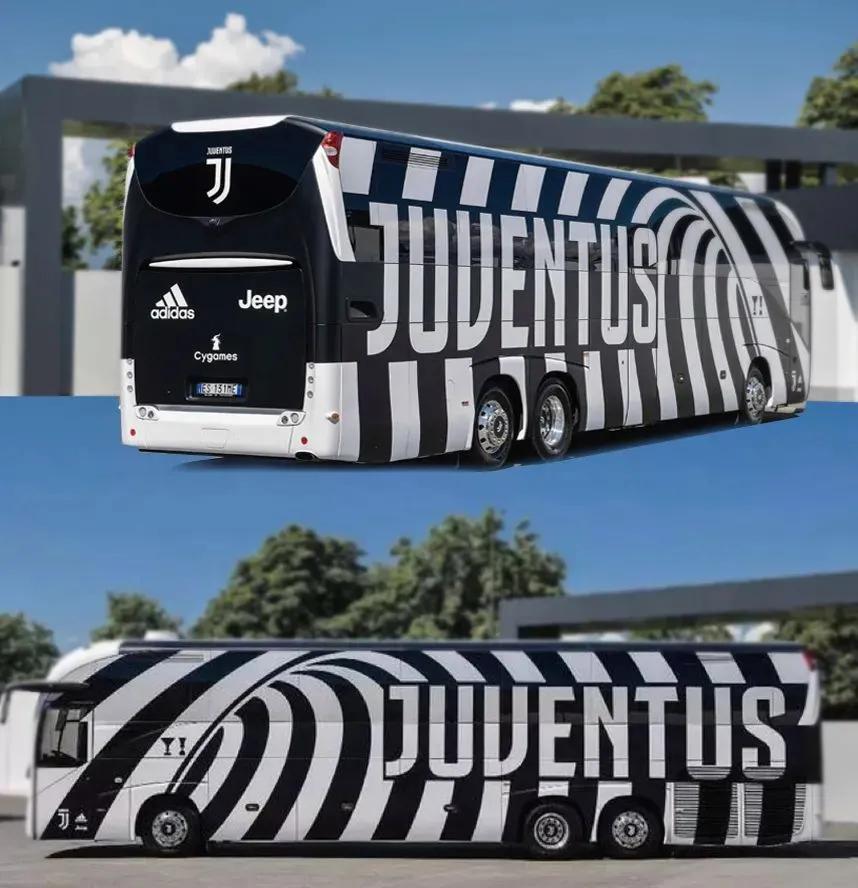 世界足球俱乐部大巴车,五大联赛球队大巴