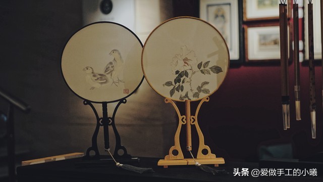 团扇种类大全图解,中国古老团扇图片大全