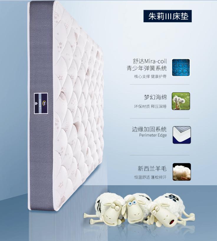 新品上市|朱莉Ⅲ床垫，源自新西兰的绿色环保，打造“太空梦”