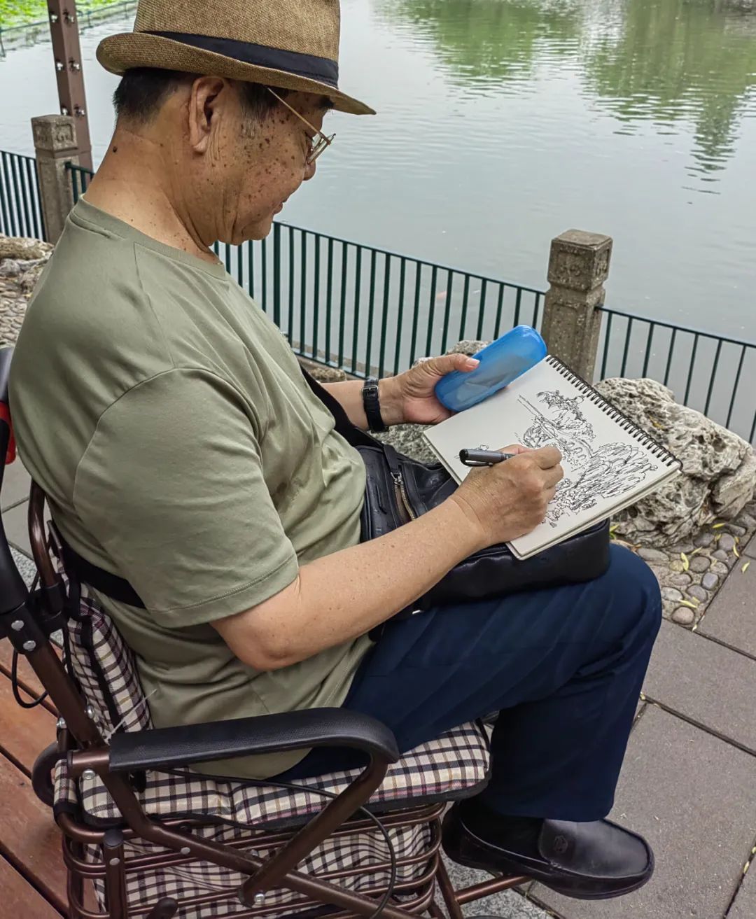 中国元素闪耀卡塔尔世界杯绘画,画家张坤的作品欣赏