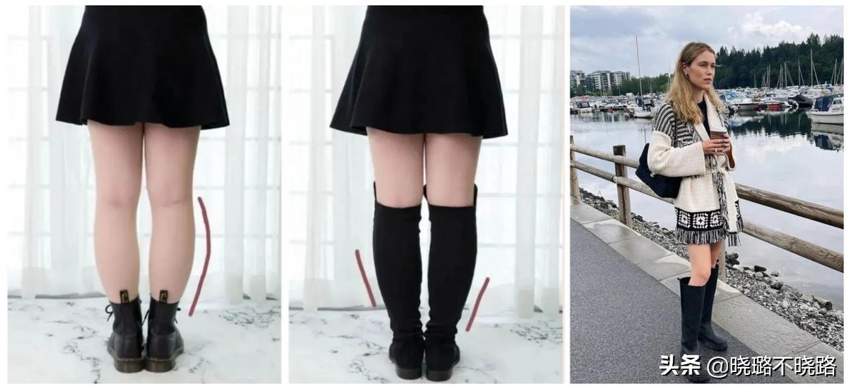 最近比较火的马丁靴和骑士靴,骑士靴跟马丁靴