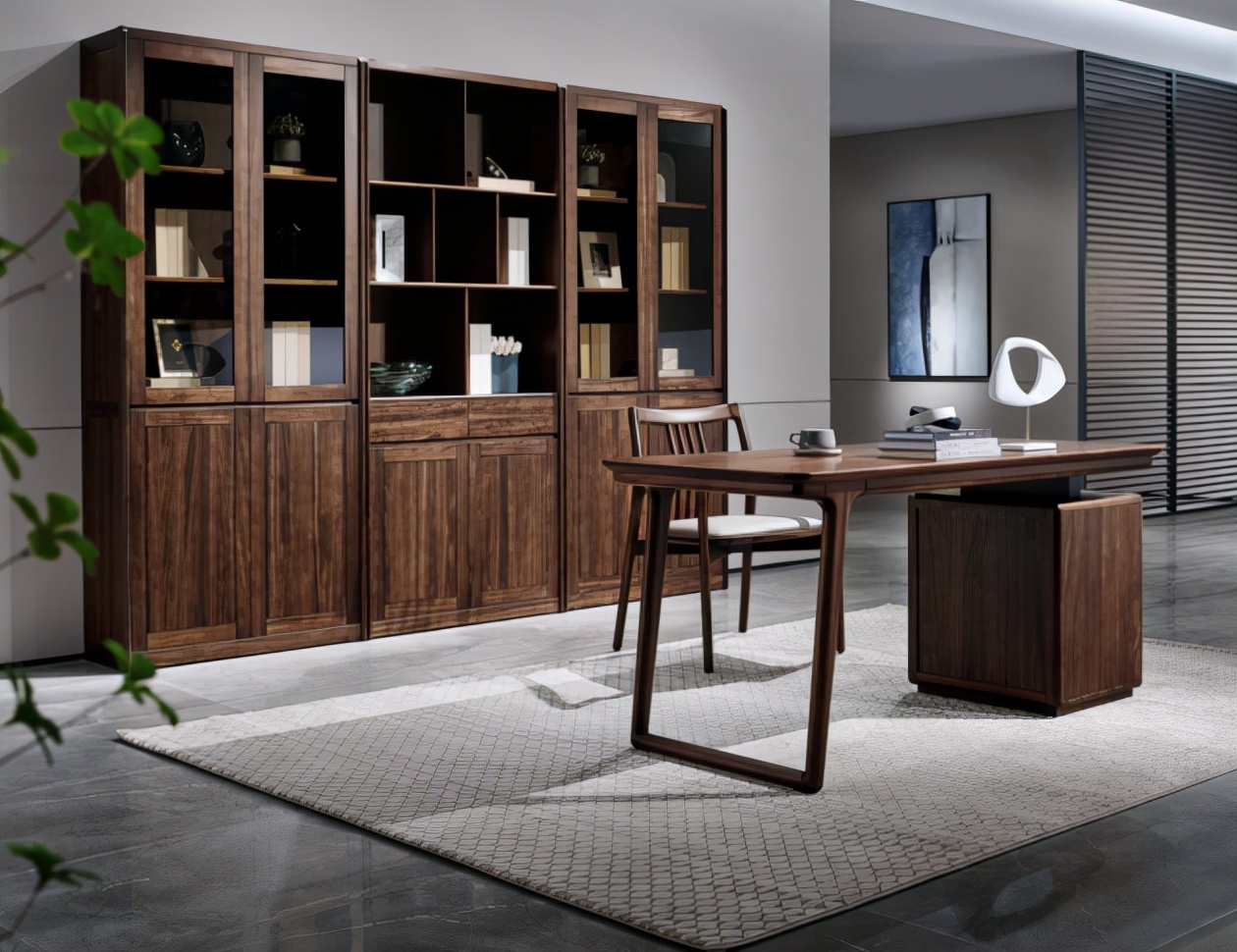 兴业胡桃新语家具,兴叶家具黑胡桃