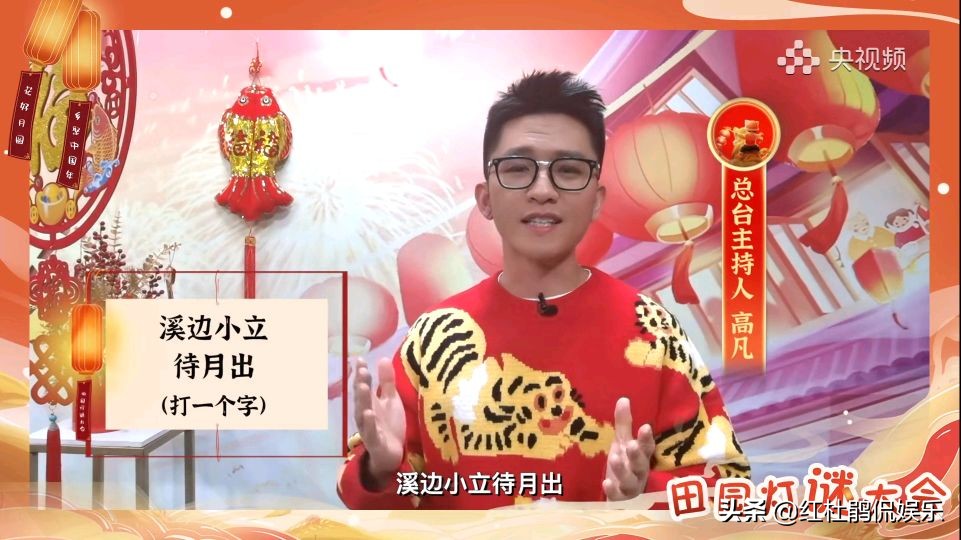 央视灯谜大会,央视谜语大赛直播