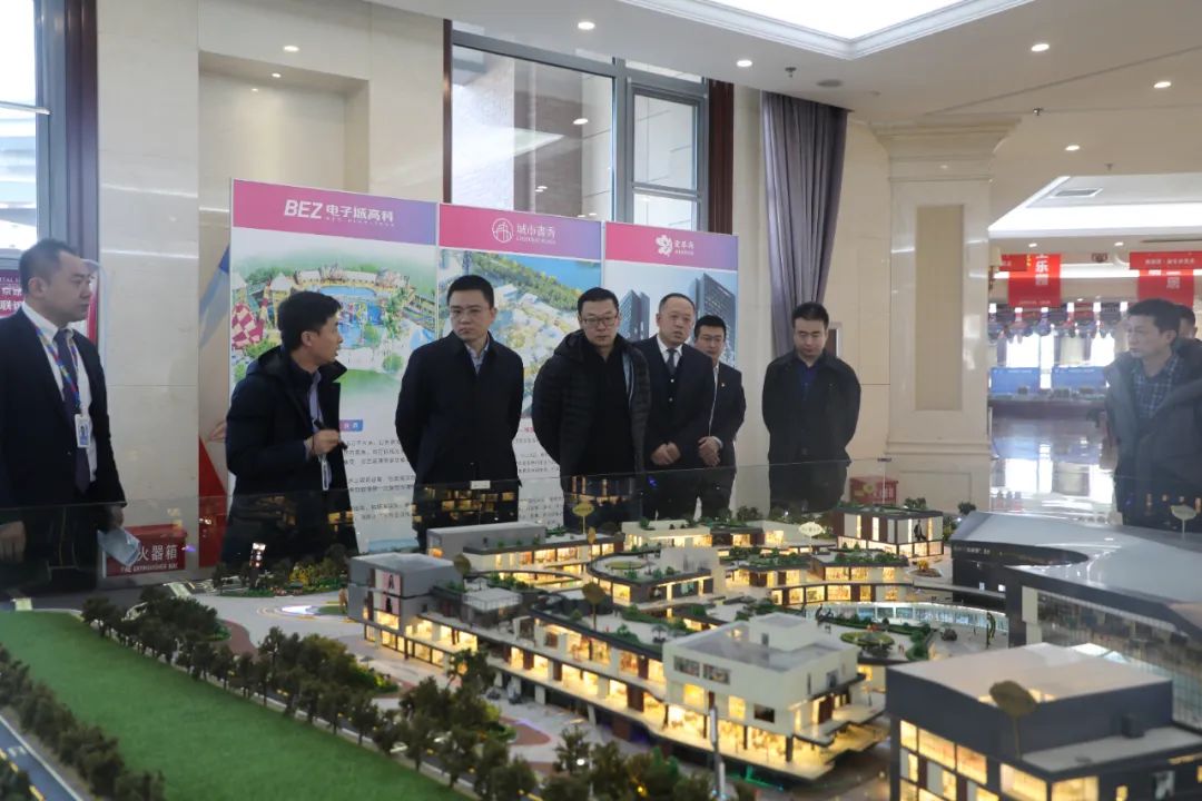 成国栋在北京电子城调研爱琴海购物公园项目推进情况