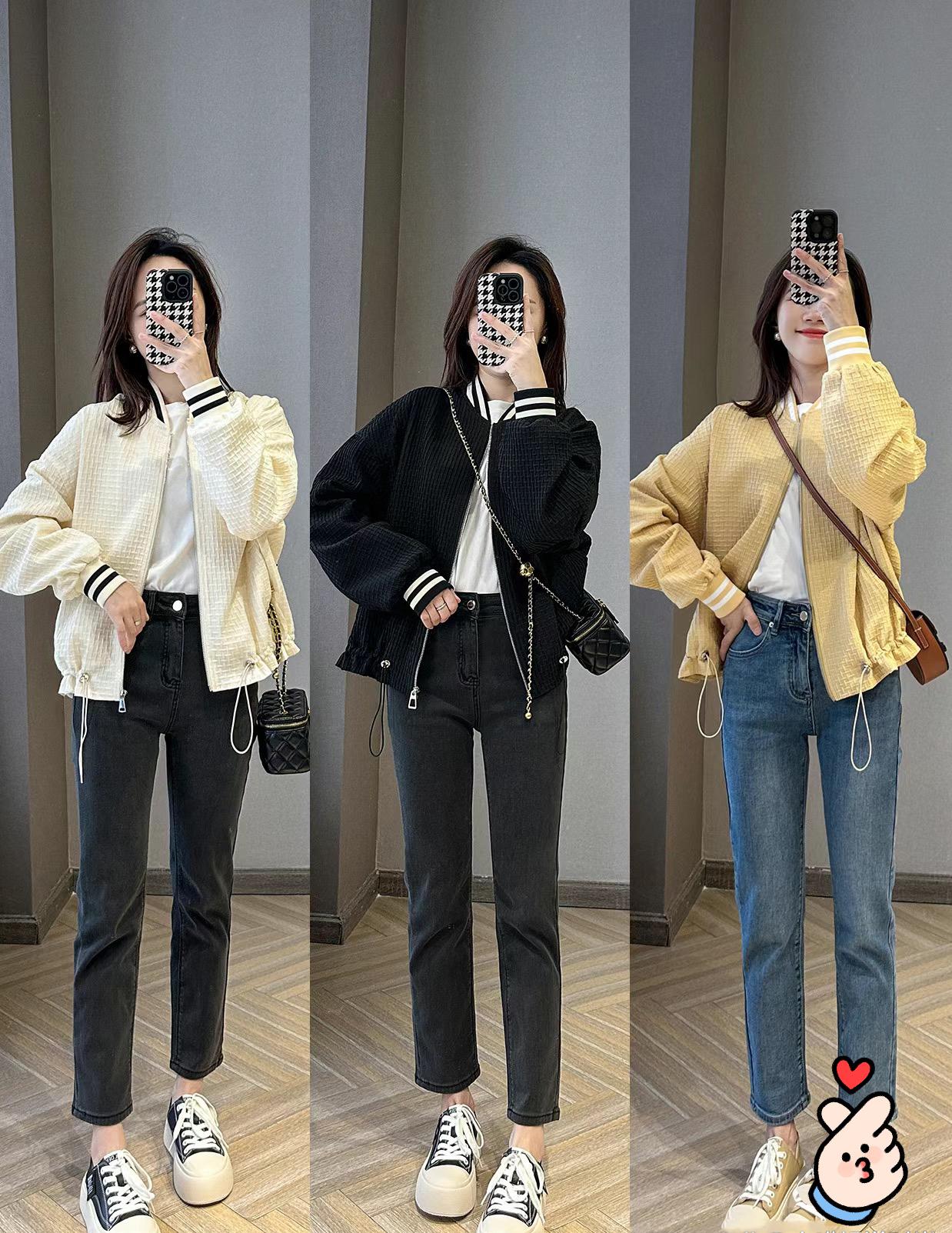 洋气高腰九分裤今年最流行的裤子,今年春天流行裤子显高显时髦