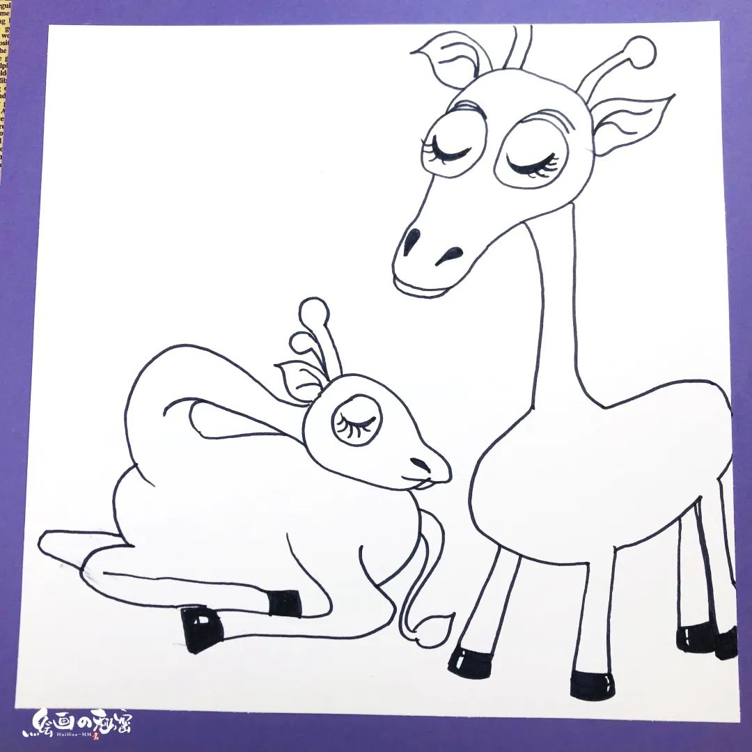 长颈鹿为什么站着睡着,长颈鹿睡着的样子