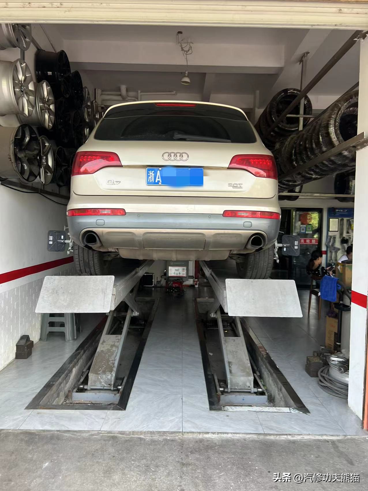 不坑穷人的好车视频,19款奥迪q73.0t烧机油大修全过程