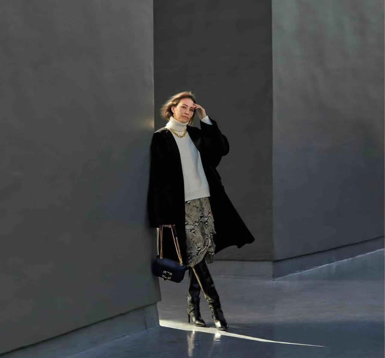 半裙女款爆款2022新款秋冬星空裙,今年最流行的裙子半裙