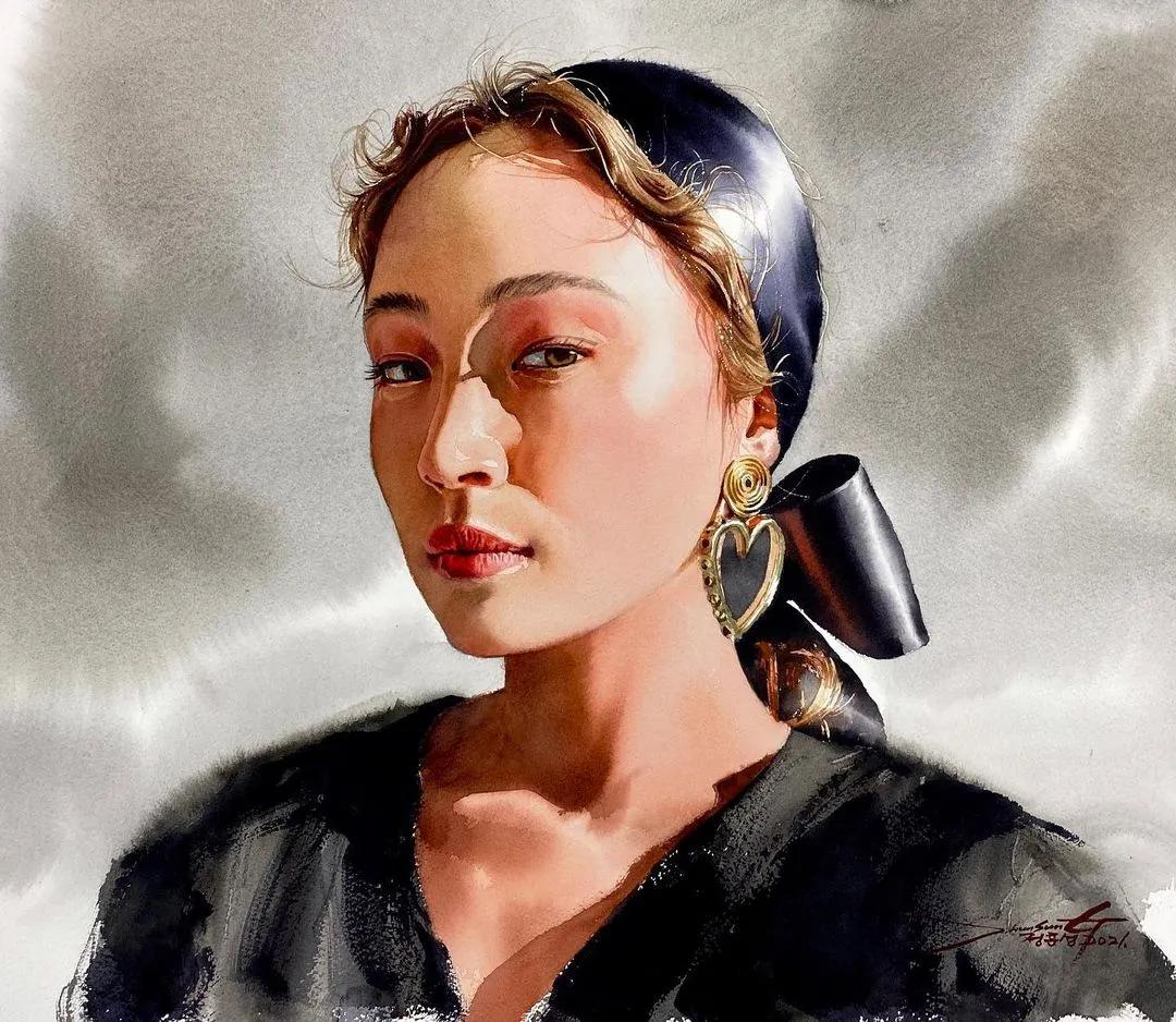 美得让人窒息的水彩,超级惊艳的水彩