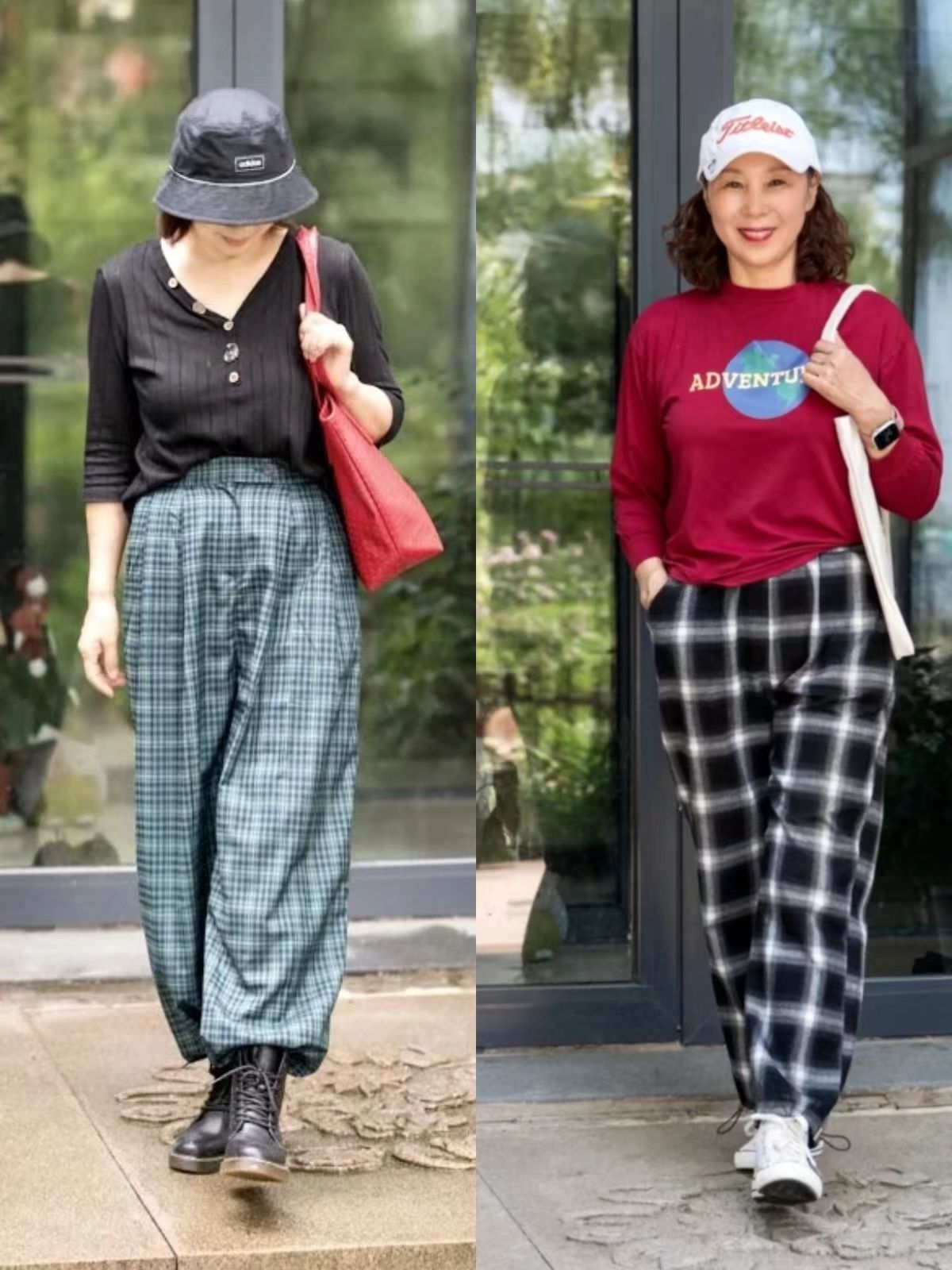 老年人60-70岁洋气帽子春秋款,冬季适合四十岁穿的减龄洋气套装