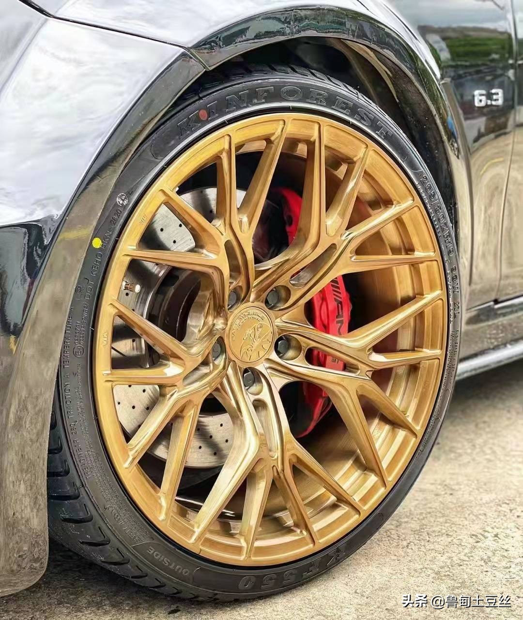 奔驰c63高性能轮圈,毂锐驰