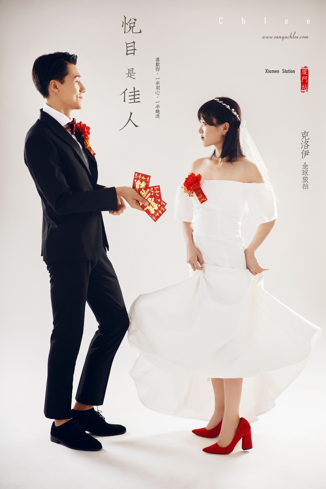 用中式风婚纱照与时间诉说浪漫,中式风婚纱照风格