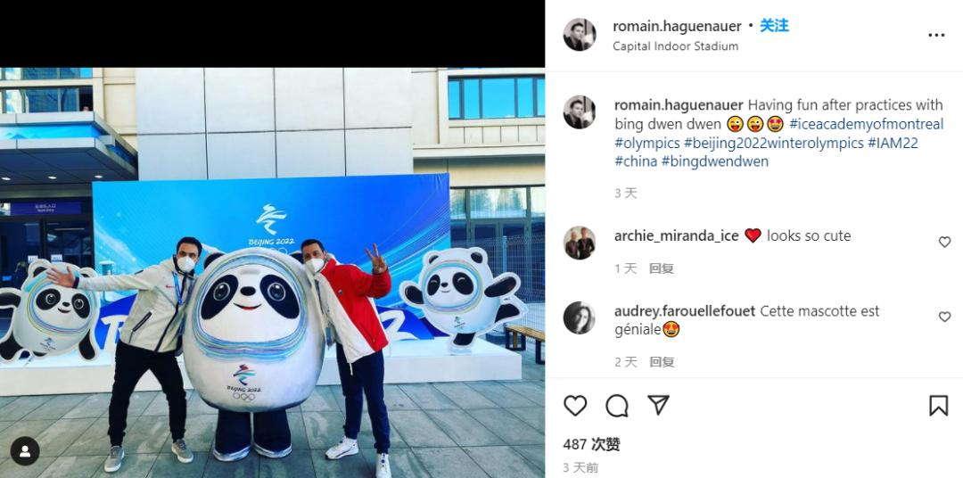 冰墩墩国外走红,国外网民评论冰墩墩