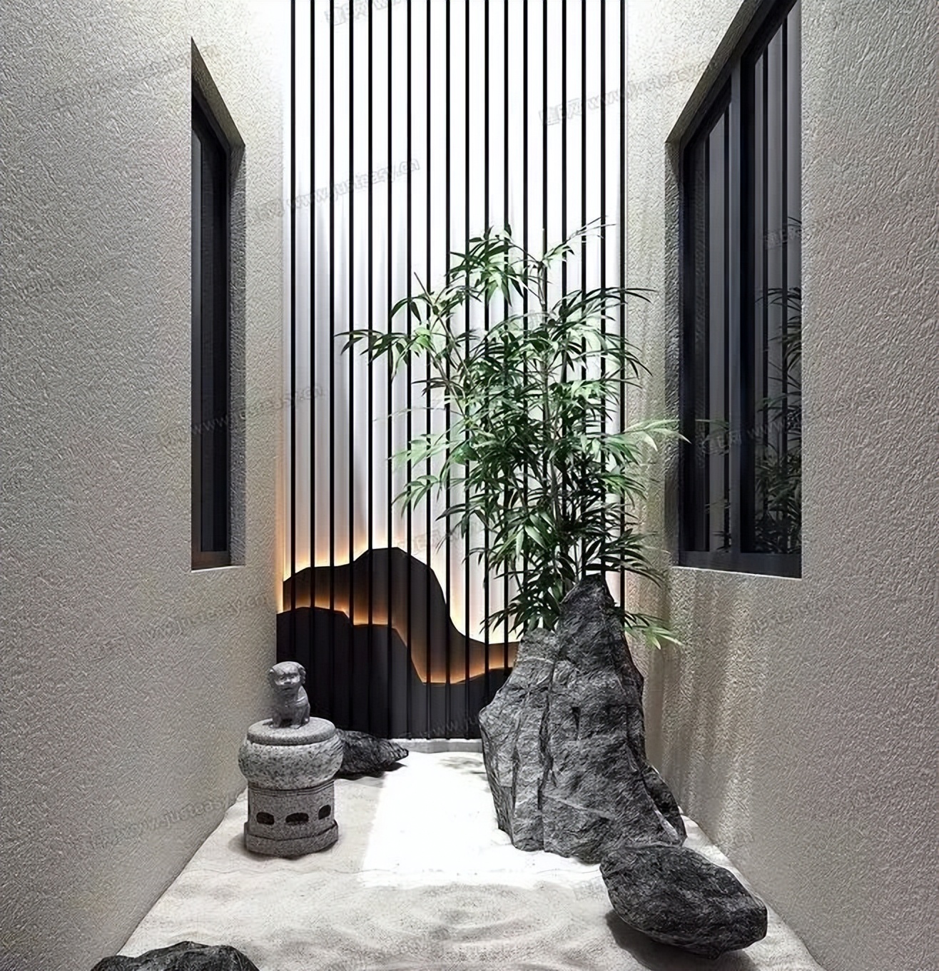 日式小景观,小清新景观