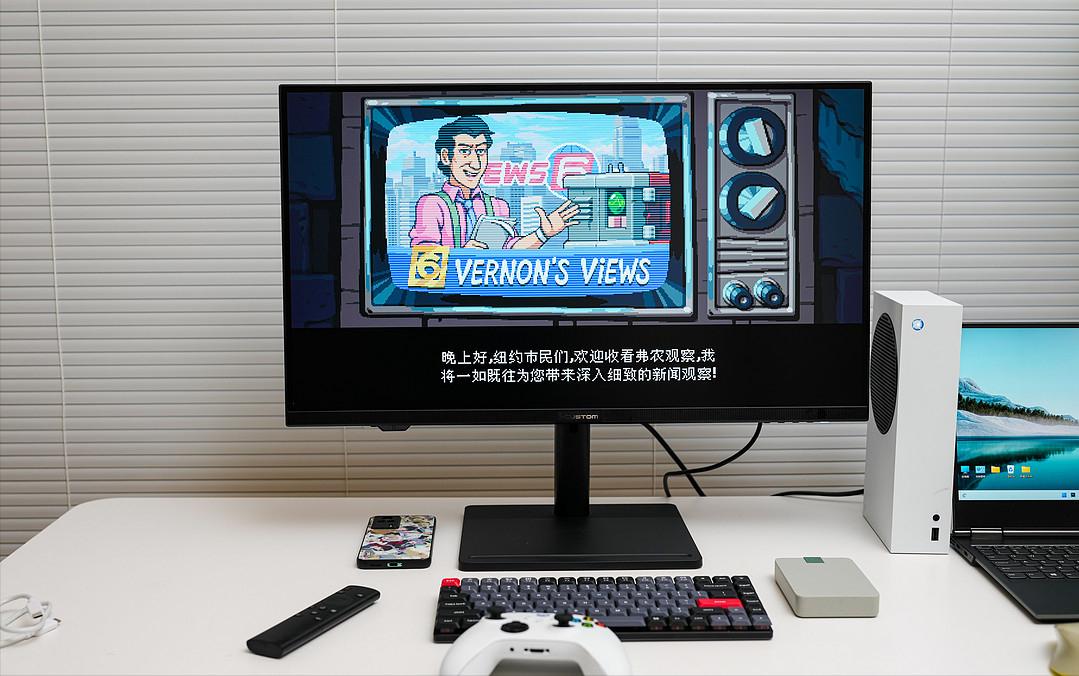 不仅是显示器，而且还是智慧屏！28寸4K元创师H28显示器使用体验