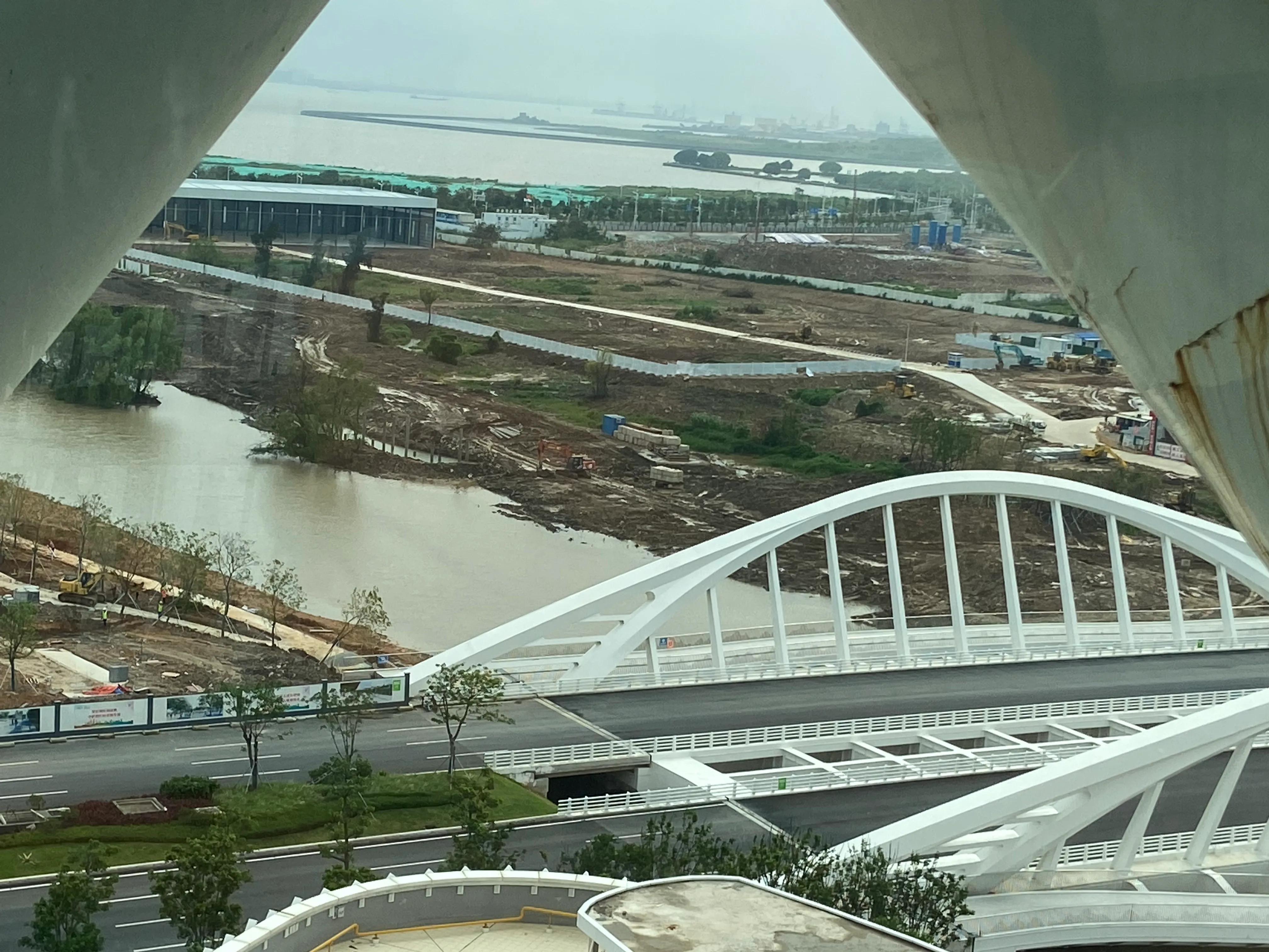 东莞滨海湾旅游景区全景视频,东莞小蛮腰观光塔